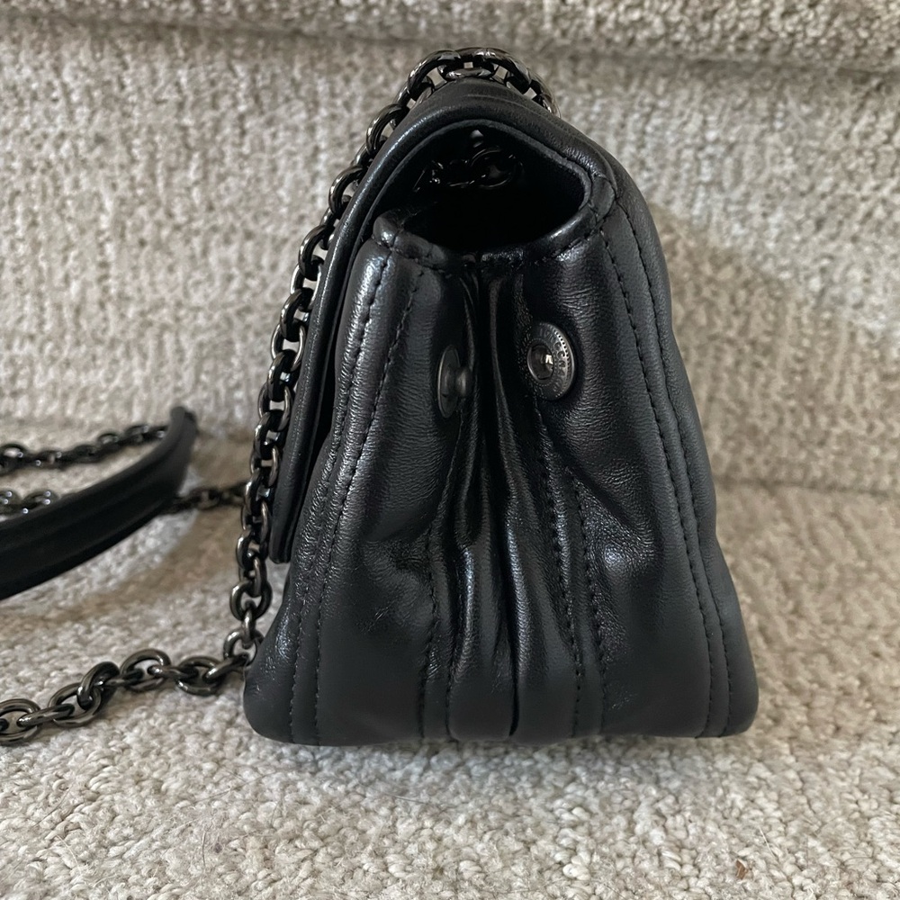 Longchamp Brioche XS Crossbody Shoulder Black Leather Handbag BRAND NEW - Picture 5 of 10